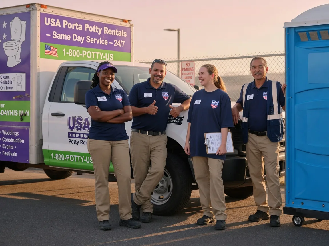 Porta Potty Rental company in Corsica, SD